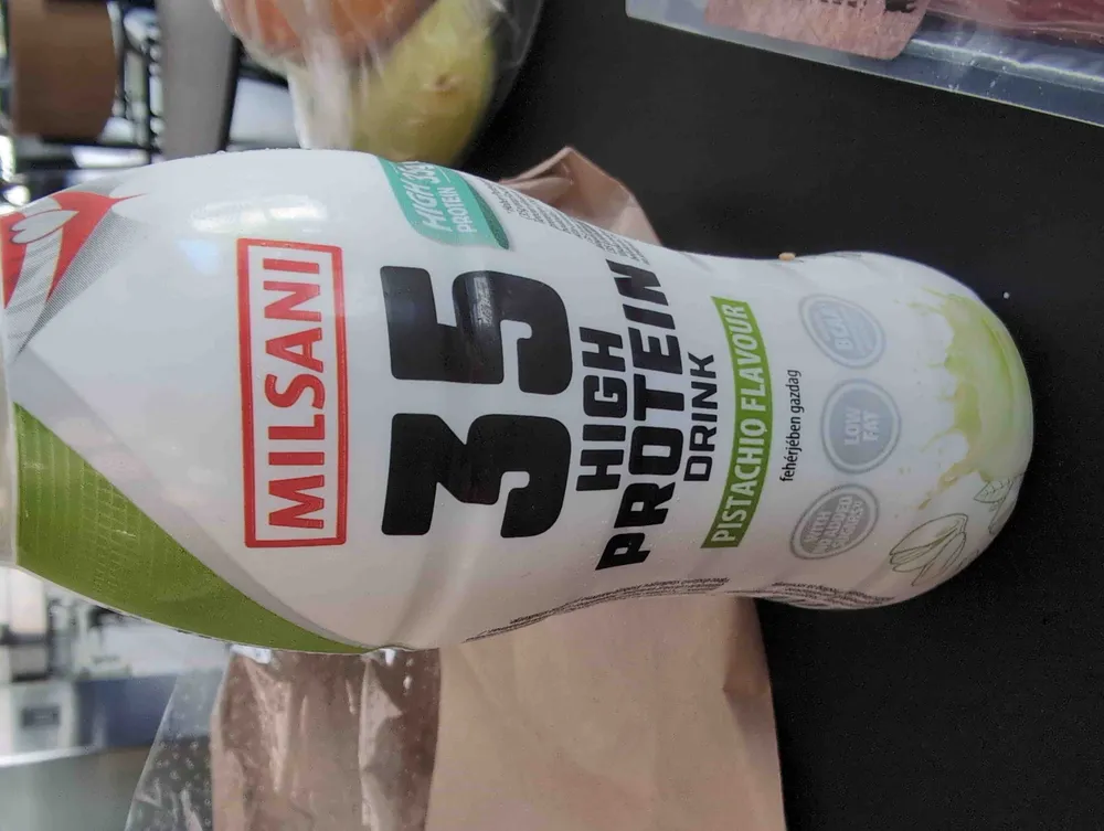 High protein drink - pistachio flavour