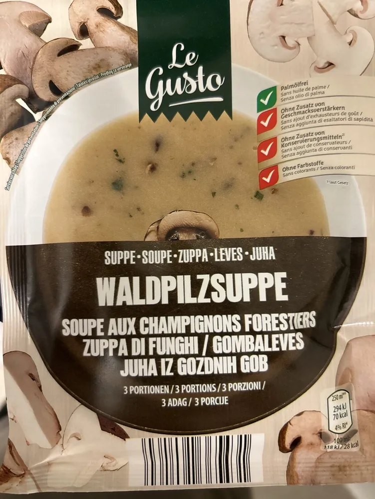 Waldpilzsuppe