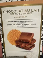 Alpenmilchschokolade Mit Bretzeli