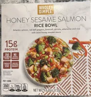 HONEY SESAME SALMON RICE BOWL