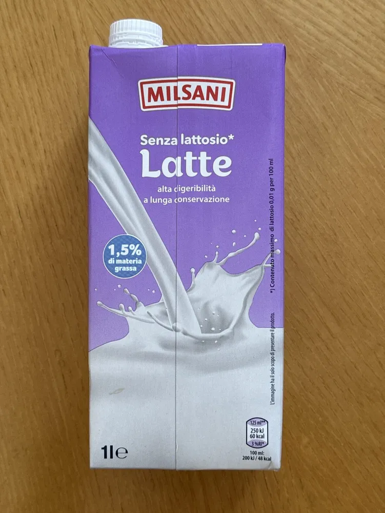 Latte Senza Lattosio