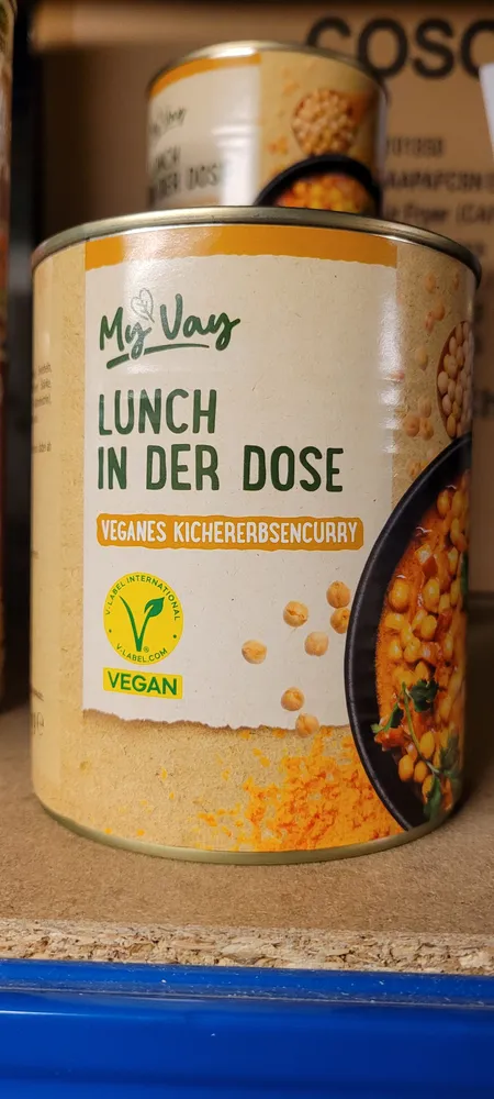 Veganes Kichererbsencurry