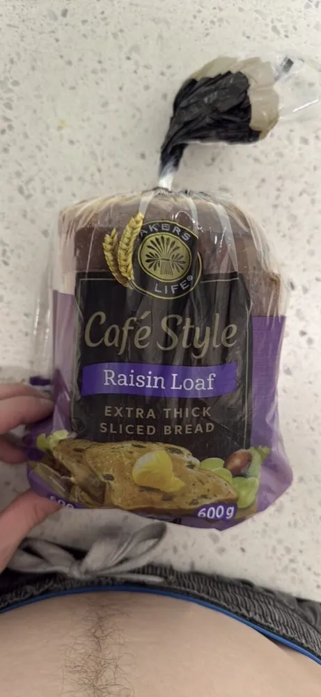 Cafe Style Raisin Loaf Extra Thick Sliced Bread
