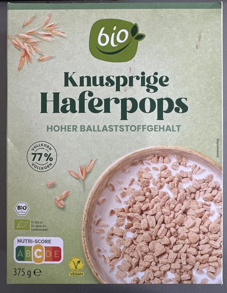 Knusprige Haferpops