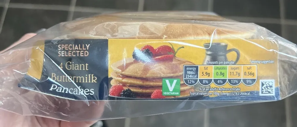 Giant Buttermilk Pancakes