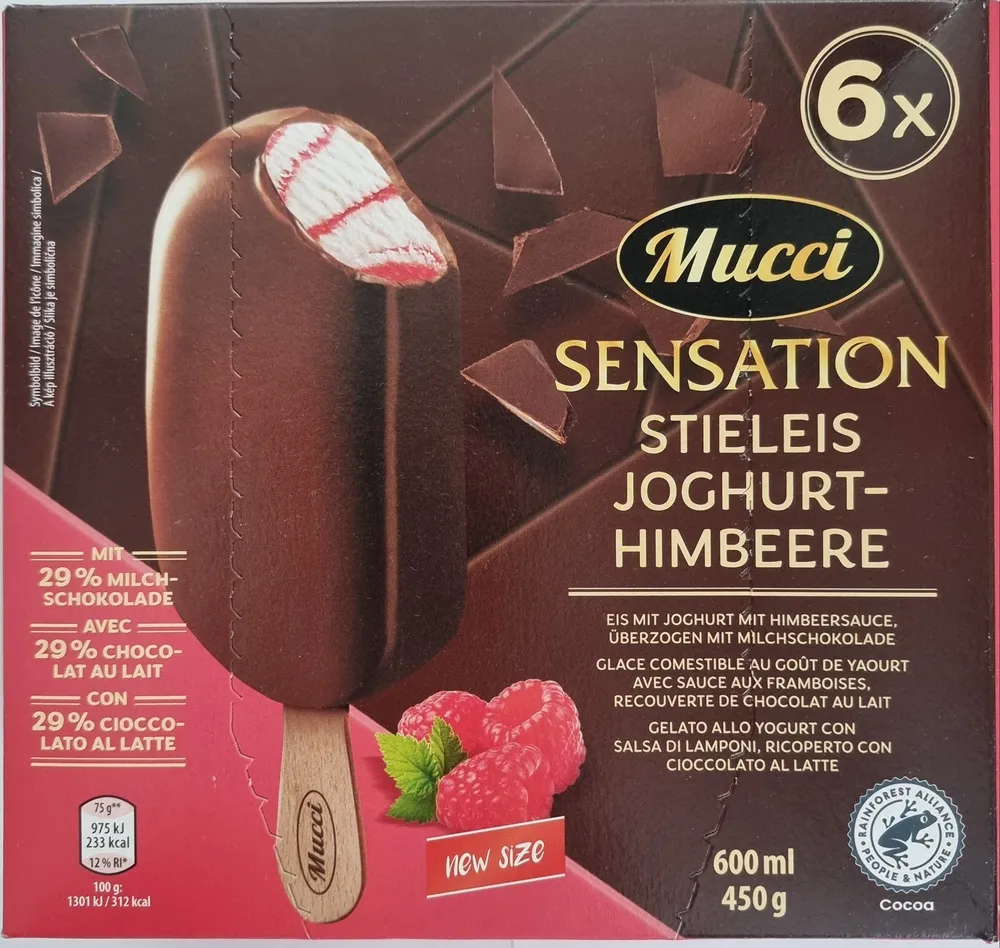 Sensation Stieleis Joghurt-Himbeere
