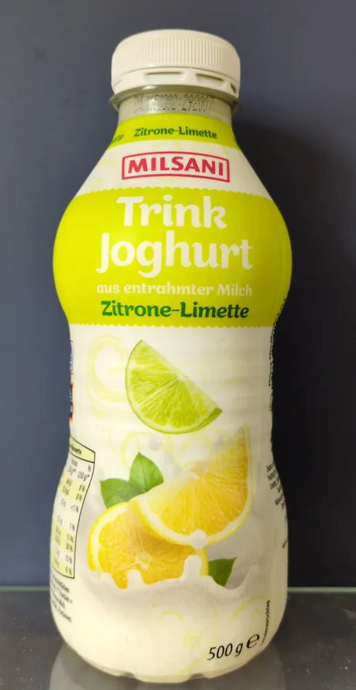 Trinkjoghurt Zitrone-Limette