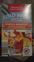 Pfirsich-Maracuja Eistee Cold Brew