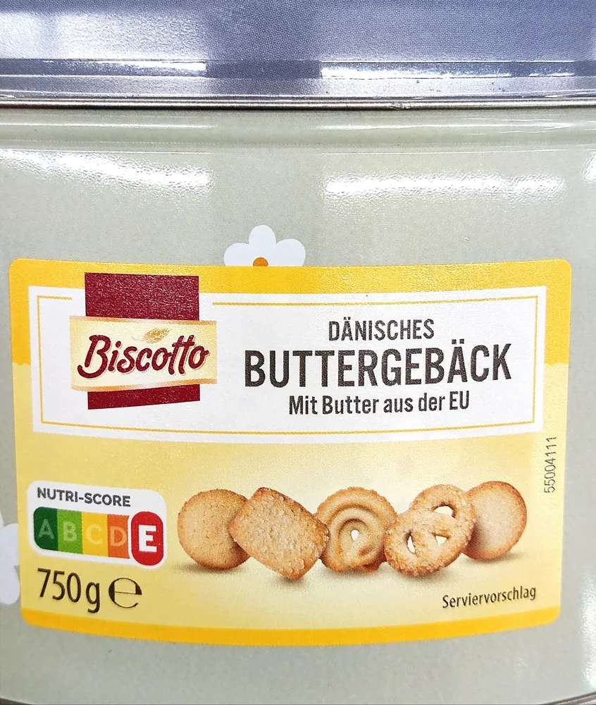Dänisches Buttergebäck