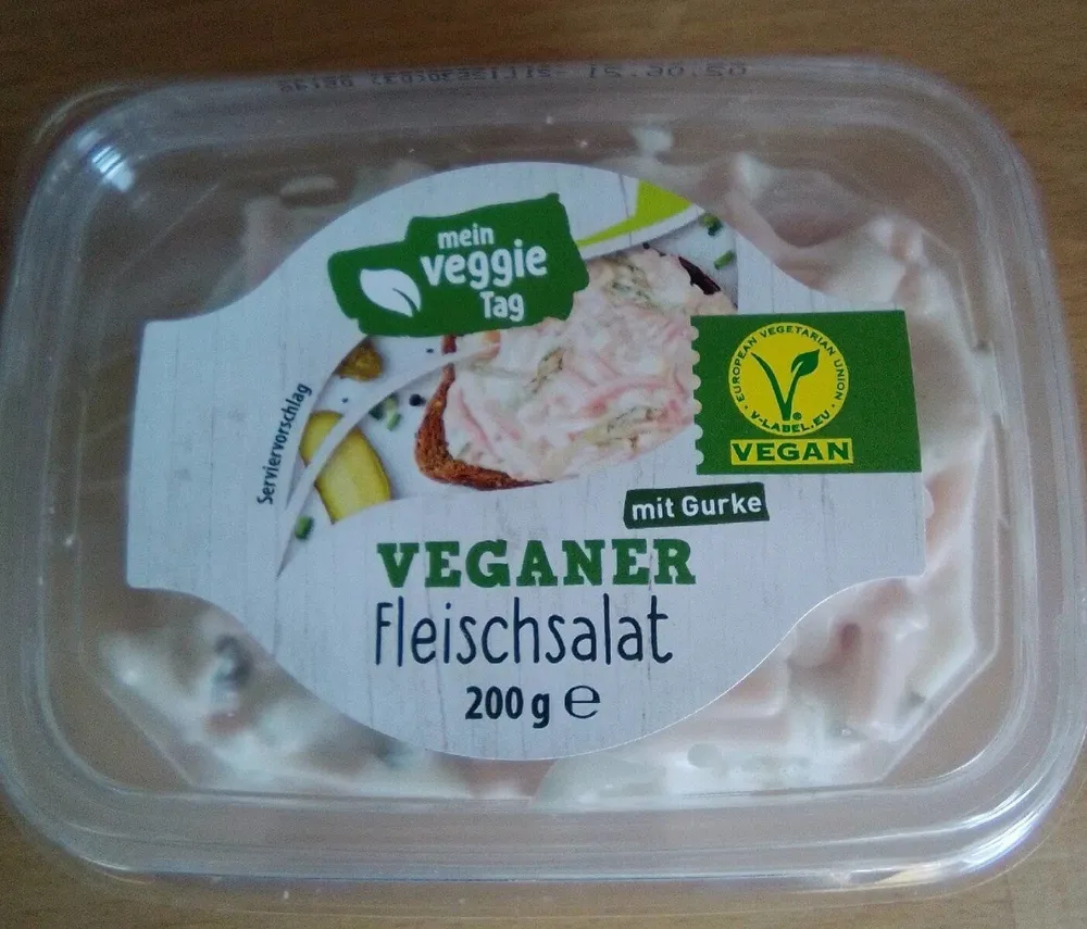 Veganer Fleischsalat