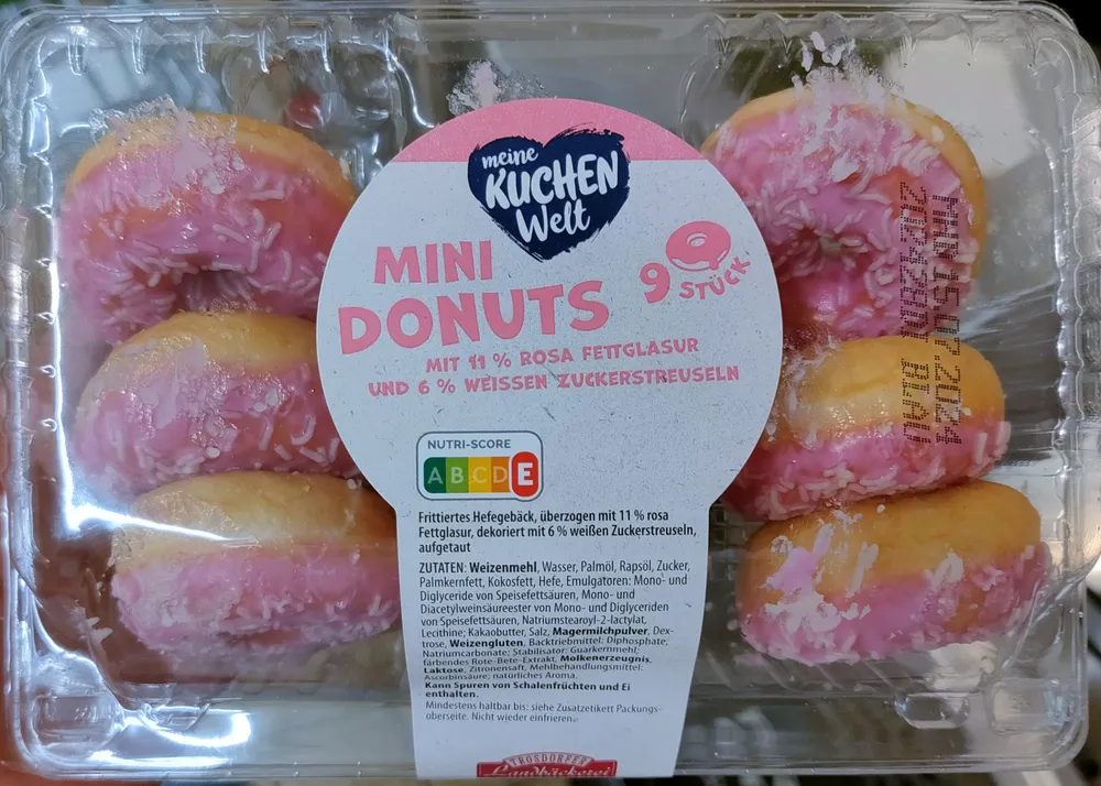 Mini-Donuts - Rosa