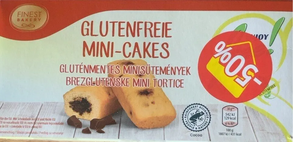 Glutenfrei mini-cakes