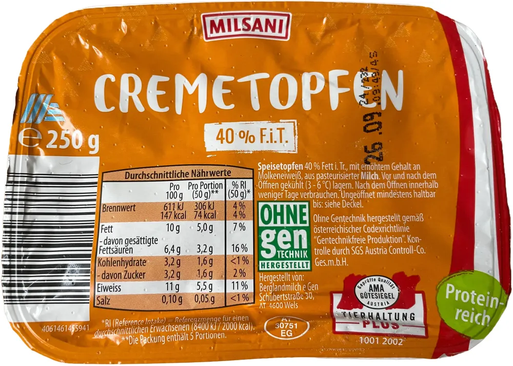 Cremetopfen