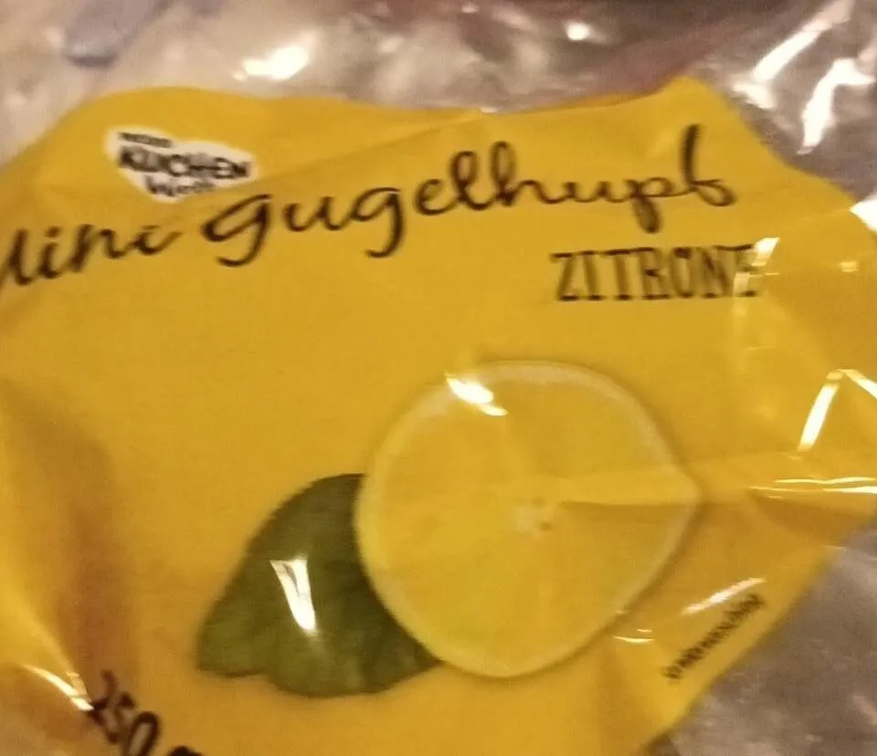 Mini-Gugelhupf - Zitrone