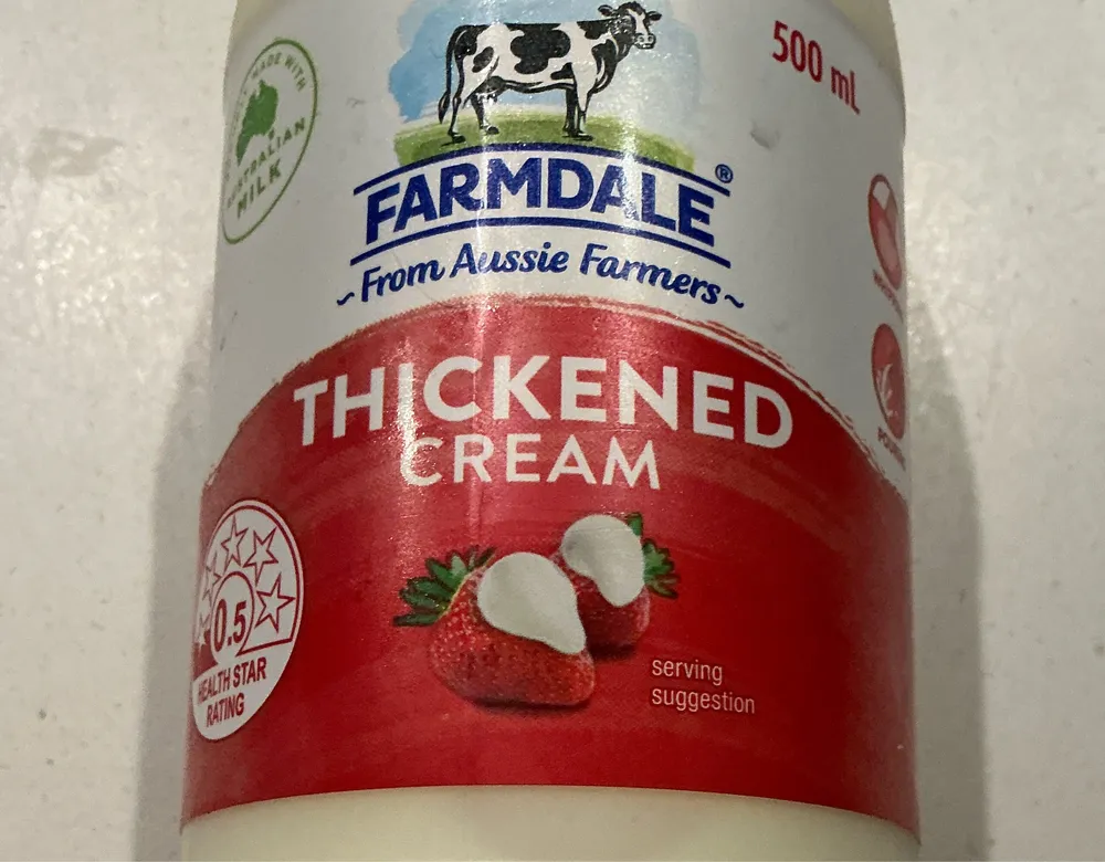 Thickened Cream