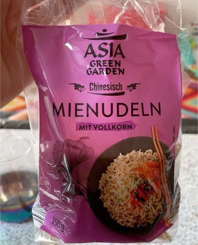 ALDI ASIA GREEN GARDEN Mienudeln Vollkorn 250g 0.59€ 1kg 2.36€