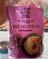 ALDI ASIA GREEN GARDEN Mienudeln Vollkorn 250g 0.59€ 1kg 2.36€