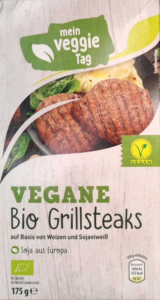 Vegane Bio Grillsteaks