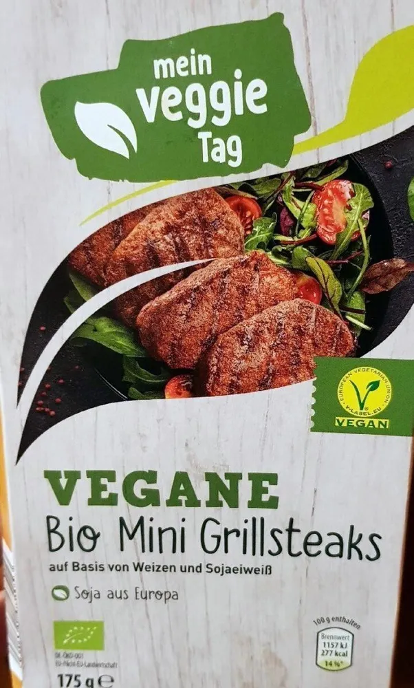 Vegane Bio-Mini-Grillsteaks