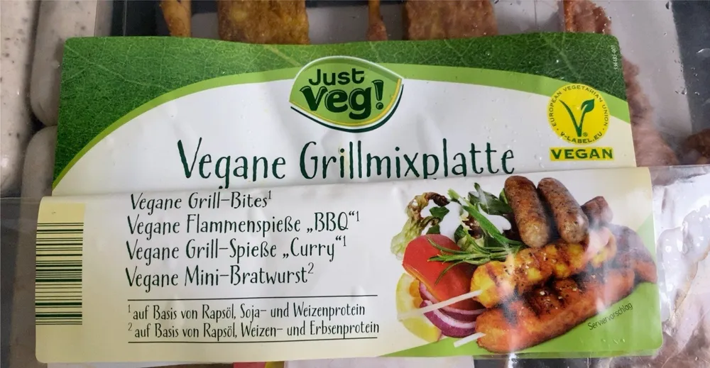 Vegane Grillmixplatte