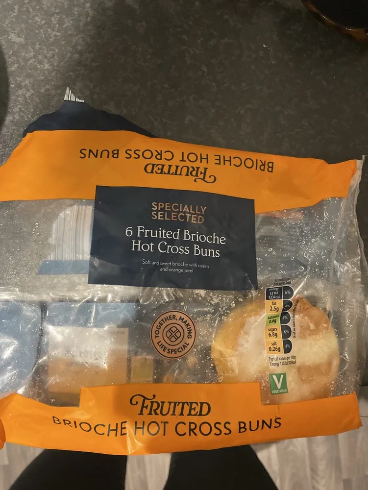 Fruited Hot Cross Bun