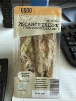Piščančji Zrezek V Proteinskem Kruhu