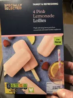 Pink Lemonade Lollies