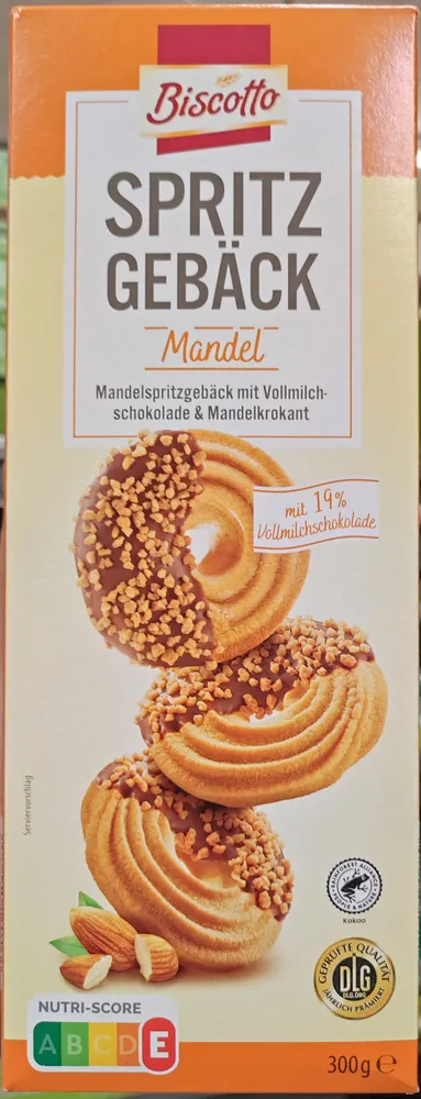 Spritzgebäck Mandel