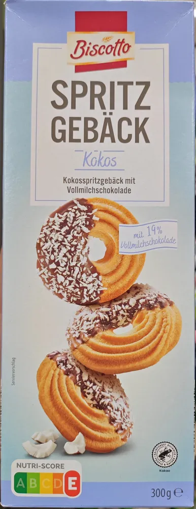Spritzgebäck Kokos
