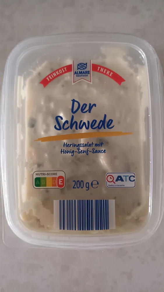 Der Schwede - Heringssalat mit Honig-Senf-Sauce