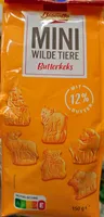 Mini-Butterkeks Wilde Tiere