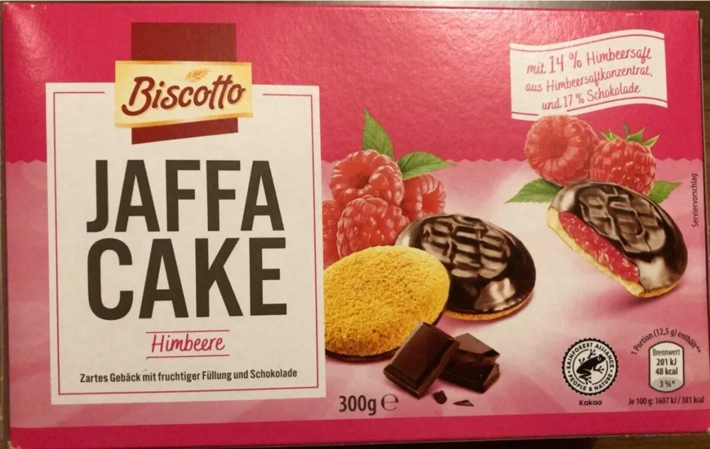 Jaffa Cake Himbeere