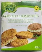Garden burger patties
