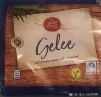 Gelee mit Ananas Geschmack schokoliert