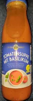 Tomatensuppe mit Basilikum