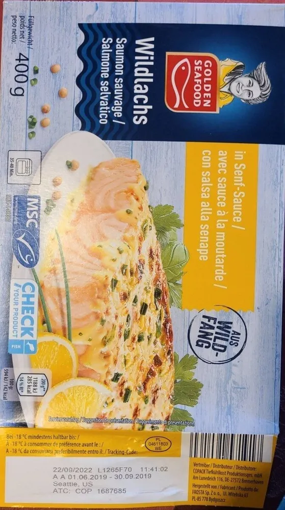 Saumon sauvage  Aldi