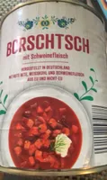 Borschtsch mit Schweinefleisch