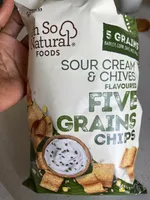 Sour Cream & Chives Flavoured Five Grains Chips