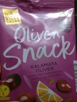 Olivensnack - Kalamata-Oliven mit Orange und Kräutern