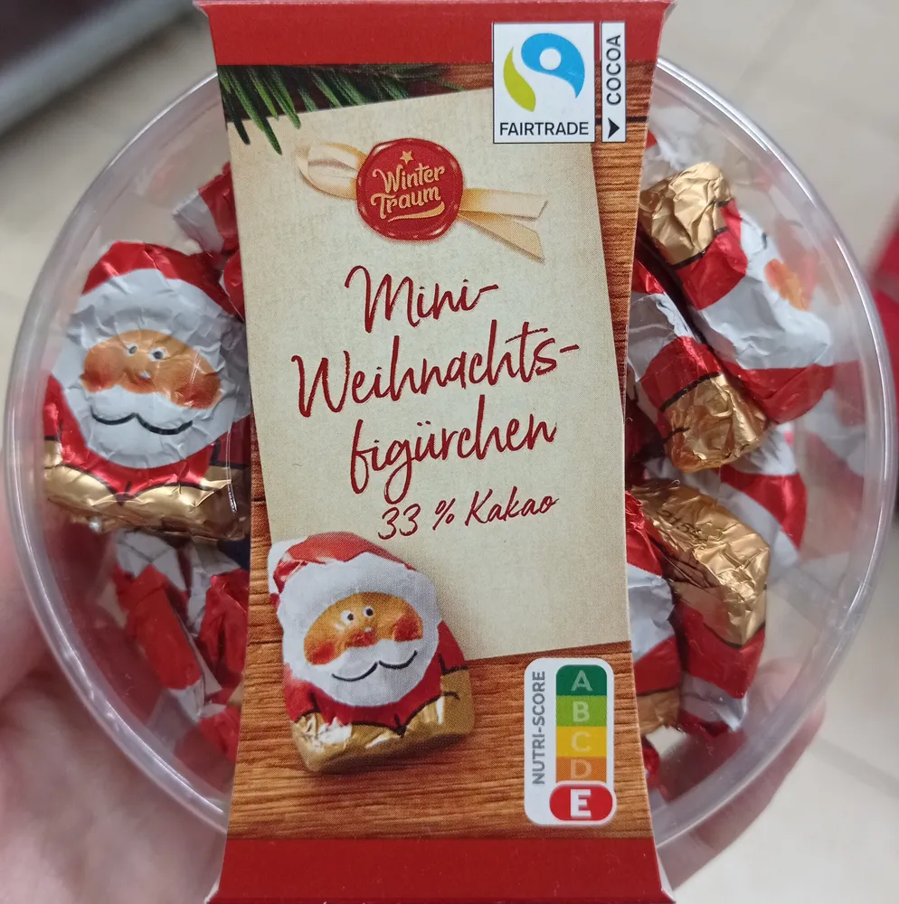 Mini-Weihnachtsfigürchen Weihnachtsmännchen