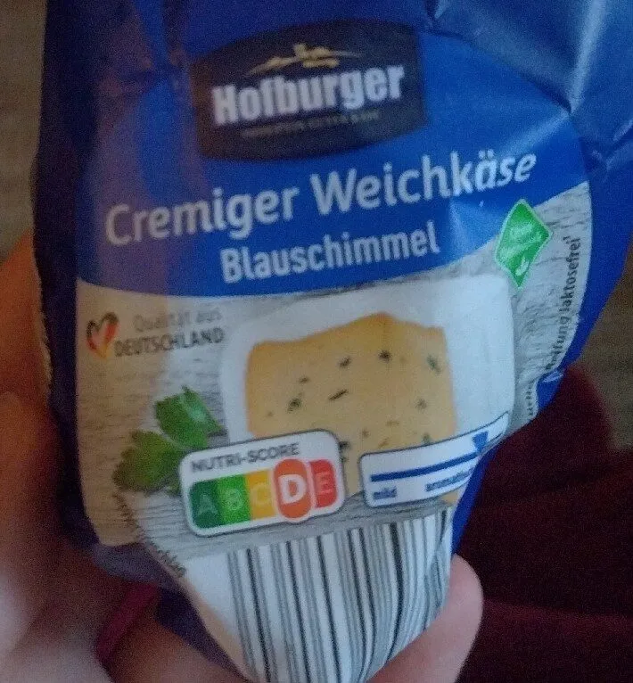 Cremiger Weichkäse Blauschimmel