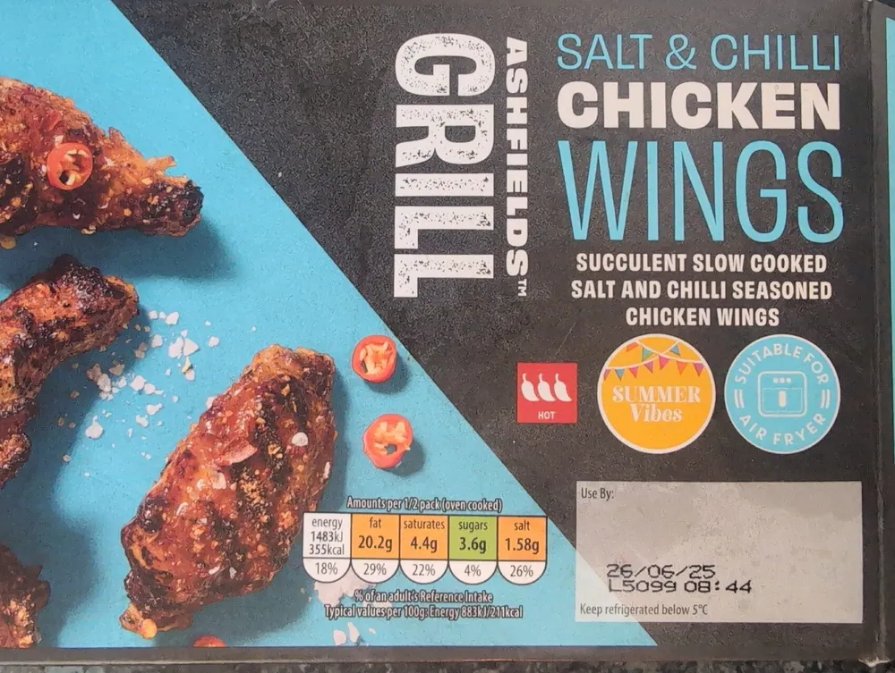Salt & Chilli Wings
