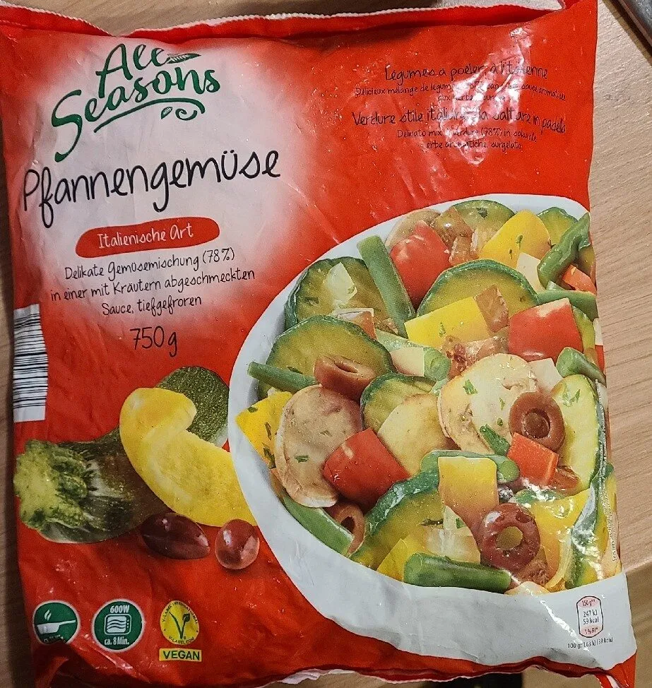 Pfannengemüse Italienisch