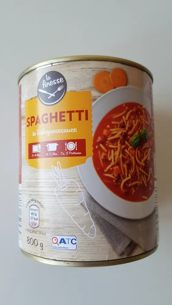 Spaghetti in Bolognesesauce