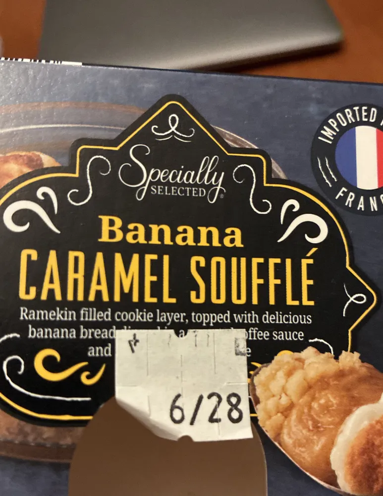 Banana Caramel Soufle