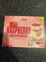 The Dessert Menu Raspberry Cheesecake Bites
