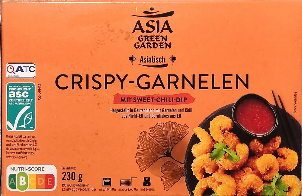 Crispy-Garnelen mit Sweet-Chili-Dip