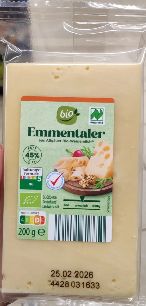 Bio-Emmentaler