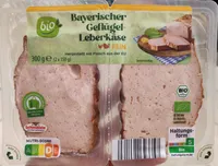 Bayerischer Bio-Geflügelleberkäse fein