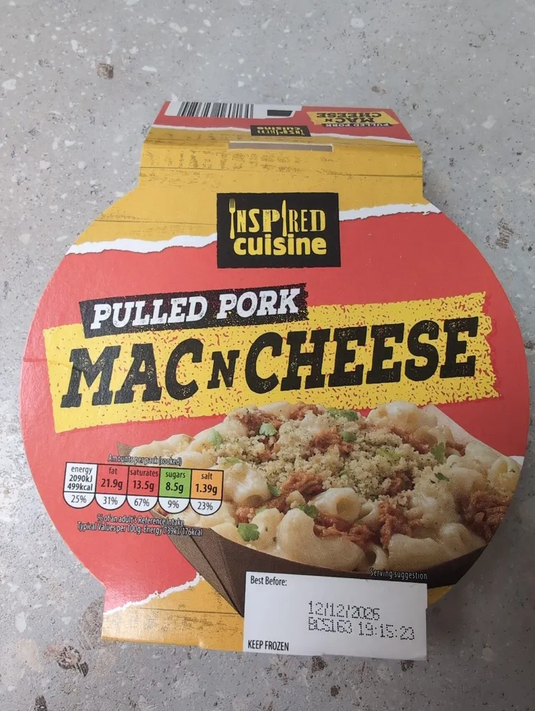 Pulled Pork Mac N Cheese